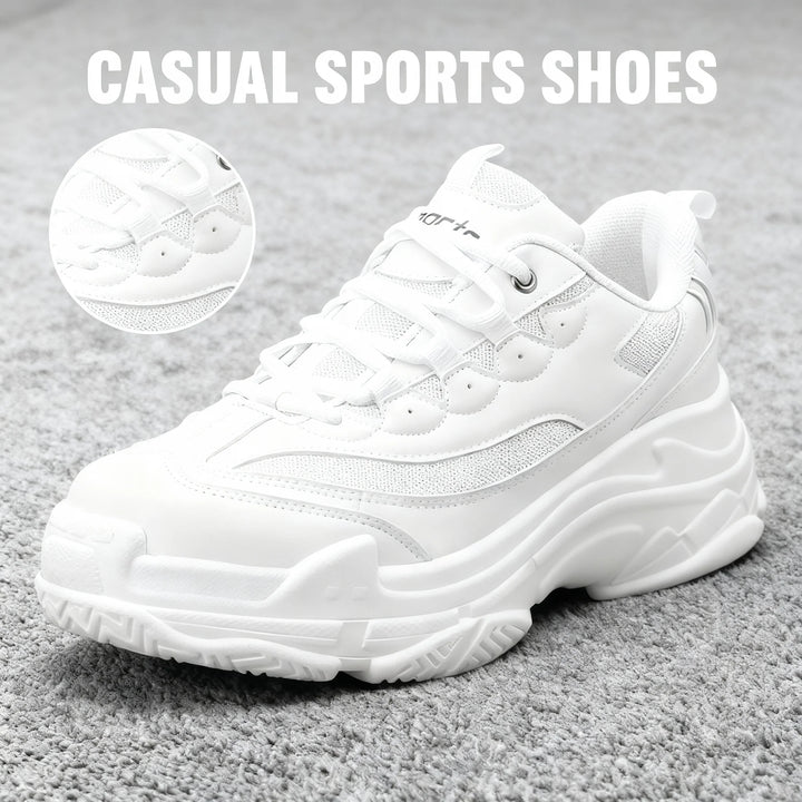 Casual Sports Shoes Soft Sole Breathable Daily Commute Outdoor Walking Men Casual Comfort Women Fashion Versatile Sneakers