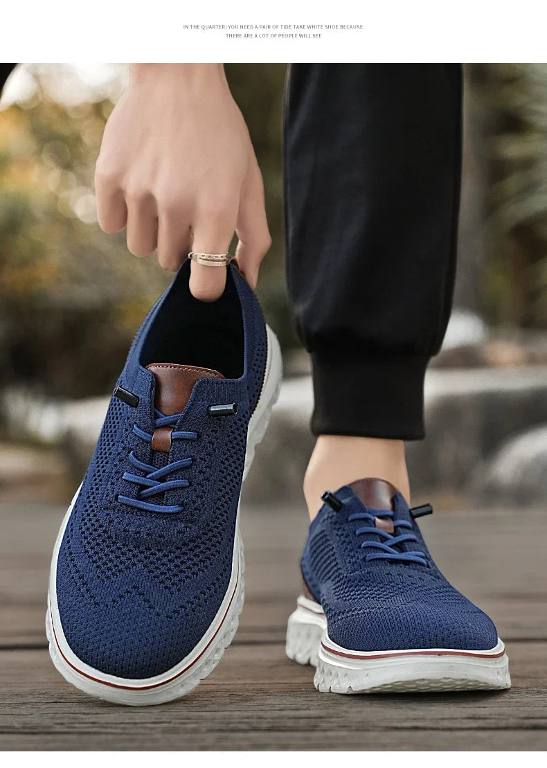Casual Shoes for Men Spring Summer Breathable Walking Shoes Lightweight Low Top Sneakers Mens Fashion Sports Shoes