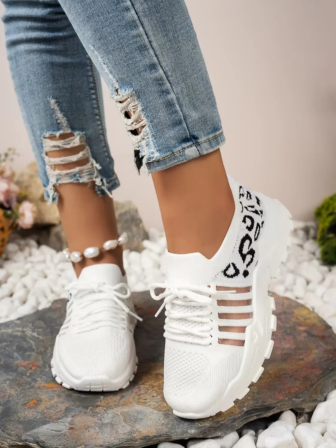 Casual Shoes for Woman 2025 Lightweight and Breathable Women's Casual Sneakers Women Chunky Sneakers Tenis Feminino Basket Femme