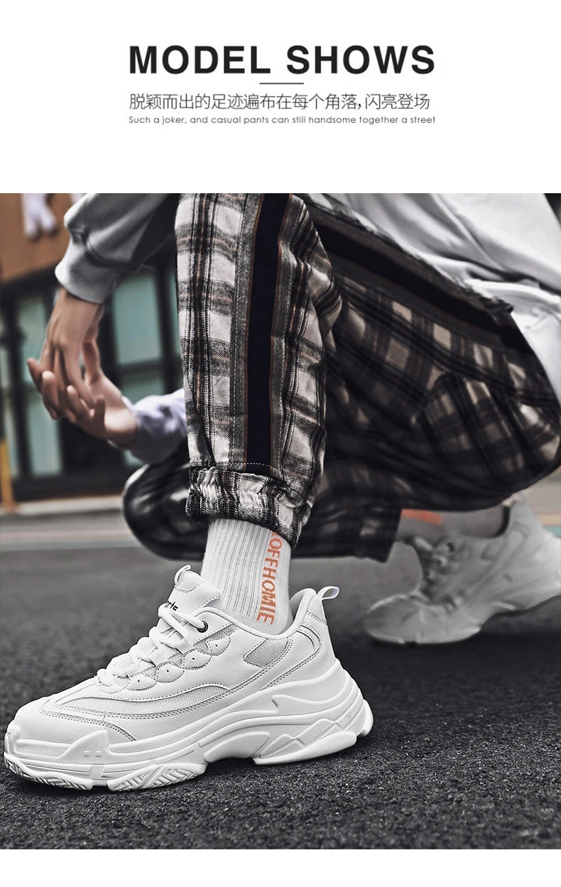 Casual Sports Shoes Soft Sole Breathable Daily Commute Outdoor Walking Men Casual Comfort Women Fashion Versatile Sneakers
