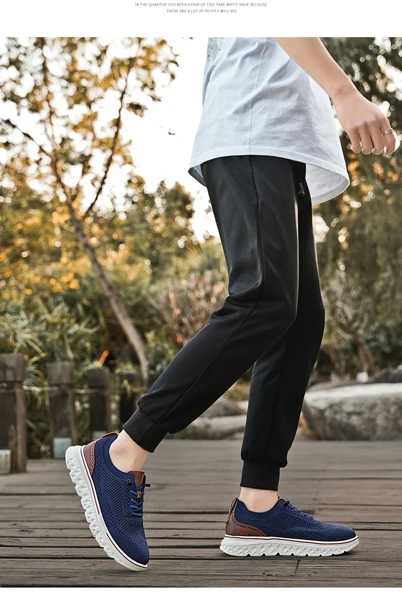 Casual Shoes for Men Spring Summer Breathable Walking Shoes Lightweight Low Top Sneakers Mens Fashion Sports Shoes