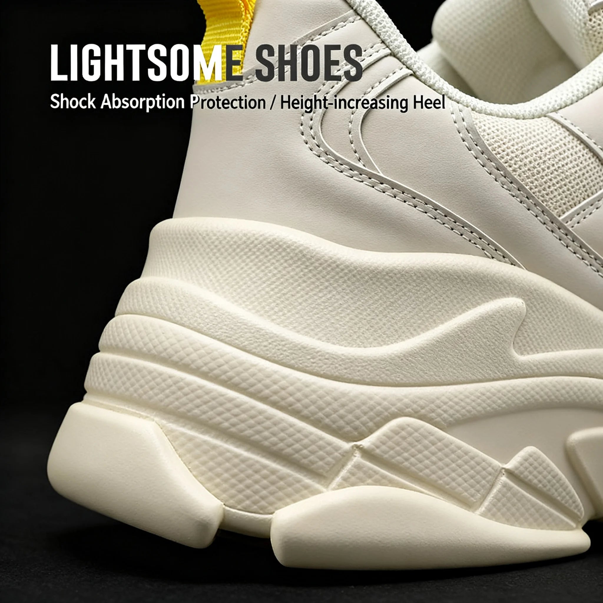 Casual Sports Shoes Soft Sole Breathable Daily Commute Outdoor Walking Men Casual Comfort Women Fashion Versatile Sneakers