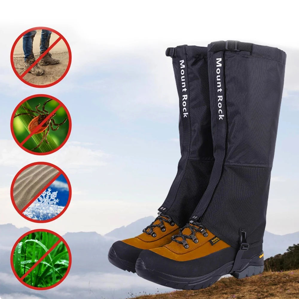 1Pair  Adjustable Waterproof Leg Guards for Weed Eating And Lawn Trimming - Protective Leg Protectors for Outdoor Garden Care